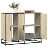 Dulap, stejar sonoma, 94x35x76 cm, lemn compozit