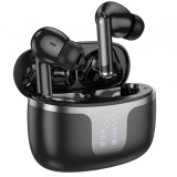 Casti Bluetooth HOCO EQ10 TWS, In-Ear, Microfon, Negre