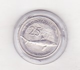 bnk mnd Galapagos 25 centavos 2008 unc , rechin