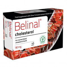 Supliment alimentar pentru sistemul digestiv Belinal Cholesterol 45 comprimate foto
