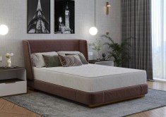 Saltea cu arcuri SomnART DORMA 140x190, &amp;icirc;naltime 20 cm, ortopedica, husa matlasata, duritate medie Relax KipRoom foto