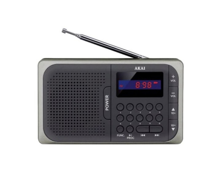 Radio portabil Akai APR-210 FM Negru Radio portabil Akai APR-210 FM Negru