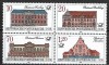 C466 - Germania DDR 1987 - Arhitectura bloc de patru,neuzat,perfecta stare, Nestampilat