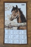 PROSOP - CALENDAR DE BUCĂTĂRIE VINTAGE DIN BUMBAC SI VASCOZA, 1988