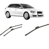 Cumpara ieftin Set 3 stergatoare AUDI A3 Sportback (8PA) 2004-2013, parbriz si luneta, Bosch Aerotwin-Aerotwin Multi