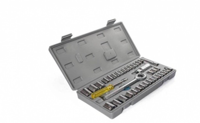 Trusa tubulare si clichet 52 piese