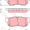 Set placute frana,frana disc HYUNDAI MATRIX (FC) (2001 - 2010) TRW GDB3298