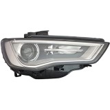 Far Audi A3 (8V), 06.2012- Model Sedan, partea Dreapta, electric, tip bec D3S; cu LED lumini de zi, fara becuri, fara balast, fara unitate control le, Hella