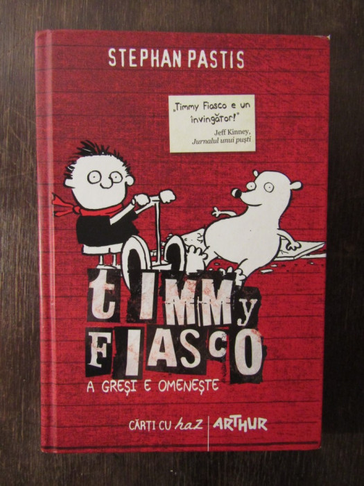 STEPHAN PASTIS - TIMMY FIASCO