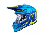 Casca Moto Enduro Just1 J39 Poseidon Albastru Galben M (57-58cm) Termoplastica, Ventilata, Interior Detasabil, Omologata ECE 22.06
