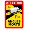 Autocolant &quot;Angles morts&quot; Camion