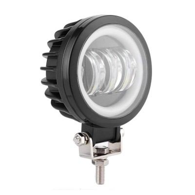 Proiector auto 3LED, 10/30V, 80W, lumina alba/albastra, IP67 foto