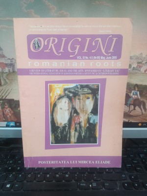 Origini Romanian Roots nr. 4-5 mai-iun. 2005, Posteritatea lui Mircea Eliade 082 foto