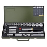 Proxxon 23000 - Set capete chei tubulare 8-34 mm patrat 1/2 inch 29 bucati