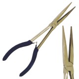 Cumpara ieftin Cleste sigurante lung cu varf intors, 11&quot; la 0 grade