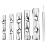 Set chei tubulare 6 piese 8-17 mm cu tija, TOP TOOLS