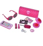 Set poseta cu ochelarii si accesorii incluse pentru fetite