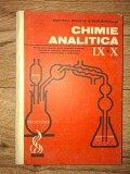 Chimie analitica. Manual pentru clasele 9-10 - Vasilica Croitoru, Rodica Cismas