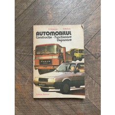 Dorin Cristescu - Automobilul. Constructie, functionare si depanare