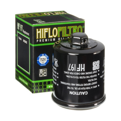Filtru Ulei HF197 Hiflofiltro Hyosung 16510-HP7-600-HAS PGO C1-082020000 Polaris Cod Produs: MX_NEW HF197 foto