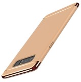 Cumpara ieftin Husa Samsung Galaxy A5 2017 MyStyle Elegance Luxury 3in1 Gold, Protectie Soc, Praf, Zgarieturi, Carcasa Auriu