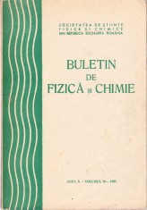 AS - BULETIN DE FIZICA SI CHIMIE, VOLUMUL 10