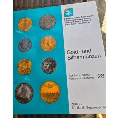 Gold - uns Sibermunzen, nr.28, 17-19 septembrie, catalog de monede