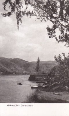 Ada Kaleh - Debarcaderul (circulata 1963) foto
