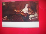 HOPCT 14956 MOARTEA CLEOPATREI- ANTOINE VAN DYCK -- CP PICTURA - -NECIRCULATA