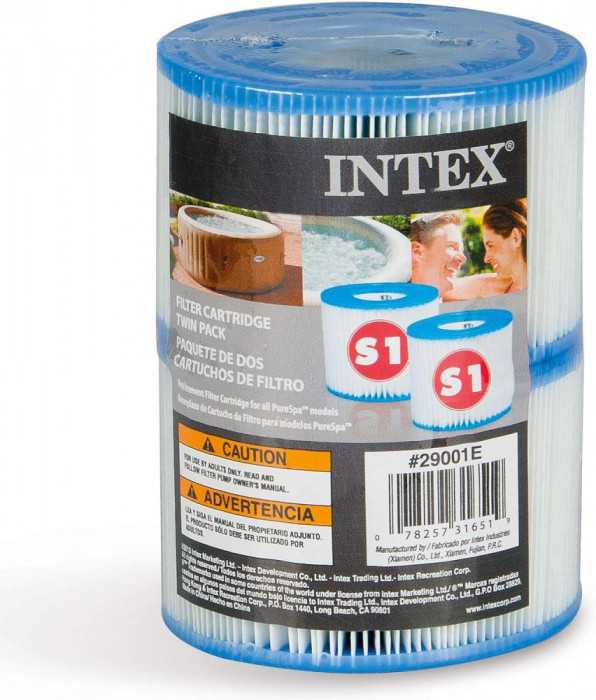 Cartuș filtrant Iex tip S1 pentru Pure Spa, pachet dublu