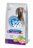 Salute 360 Adult Mediu-Maxi - Hrana uscata super-premium - Rata si Ovaz - 12kg