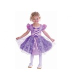 Costum carnaval Printesa Mov pentru copii, marime 92/104 cm (3-4 ani)