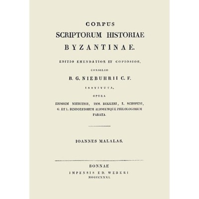 Ioannis Malalae Chronographia - Malalasz I&amp;oacute;ann&amp;eacute;sz foto