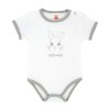 Body alb cu manecute scurte - Colectia Jumper - Haine Bebe (Marime Disponibila:, Makoma