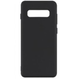 Husa silicon soft-touch compatibila cu Samsung Galaxy S10 Plus, Negru, ALC MOBILE