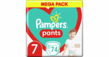 Pampers Pants Mega Box Pelenkacsomag 17kg+ Junior 7 (74db)