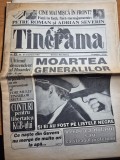 ziarul tinerama 25 - 31 octombrie 1991 - interviu petre roman,adrian severin