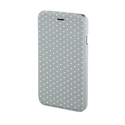 Husa Booklet Lumi Dots iPhone 6 Hama, Gri/Alb foto