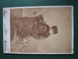 personalitati fotografie atelier LOUIS -Fotograf Bucuresci ,Calea Mosilor 127 , Nicolae I Vraca fotografiat la 21 dec. anul 1897, 16 cm x 11 cm