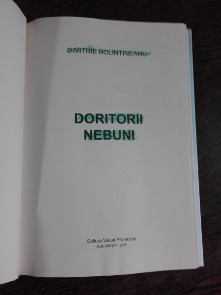 DORITORII NEBUNI - DIMITRIE BOLINTINEANU | Okazii.ro