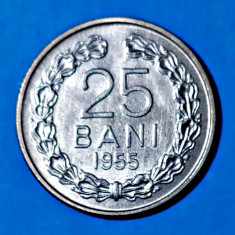 ROMANIA 25 BANI 1955 STARE EXCELENTA SPRE AUNC