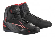 Ghete Alpinestars Faster-3 culoarea Negru/Gri/Rosu marimea 40 Cod Produs: MX_NEW 25102191318AU foto