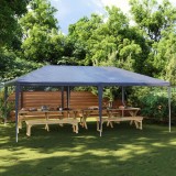 VidaXL Cort de petrecere, albastru, 4 x 6 m