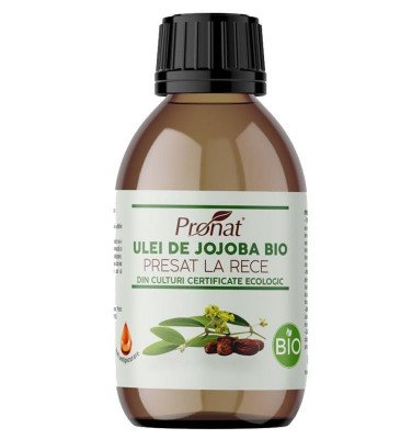 Ulei de Jojoba Presat la Rece Bio 100ml Pronat foto