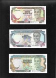 Set Zambia 5 + 10 + 20 kwacha 1989 (91) unc
