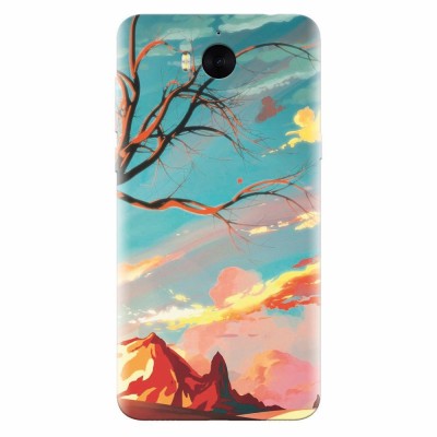 Husa silicon pentru Huawei Y5 2017, Artistic Landscape foto