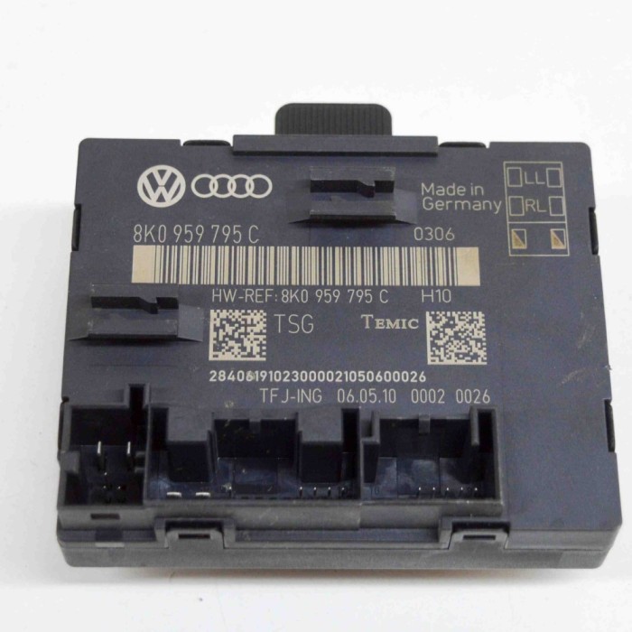 Modul de control ușă st&acirc;nga spate AUDI A4 Avant 8K5, B8 2010 OEM: 8K0959795C 21467081