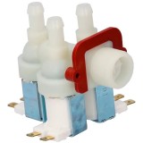 Electrovalva 3 iesiri 90&deg; 3 X 12mm Whirlpool 481981729328