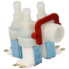 Electrovalva 3 iesiri 90&deg; 3 X 12mm Whirlpool 481981729328