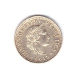 Moneda Elvetia 5 rappen 2015, stare foarte buna, curata, Europa, Cupru-Nichel